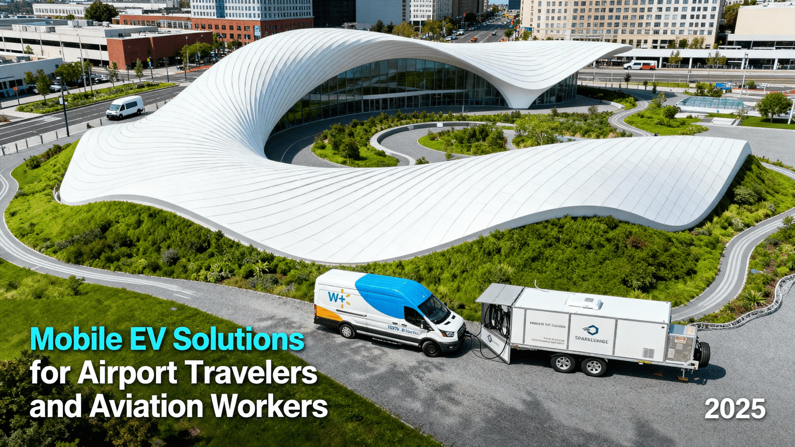 San Jose International Airport (SJC) Charging: Mobile EV Solutions for Airport Travelers and Aviation Workers