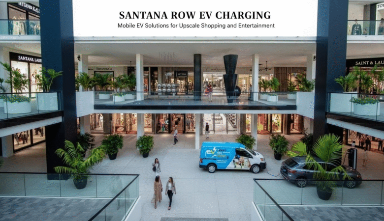 Santana Row Charging: Mobile EV Solutions for Upscale Shopping and Entertainment
