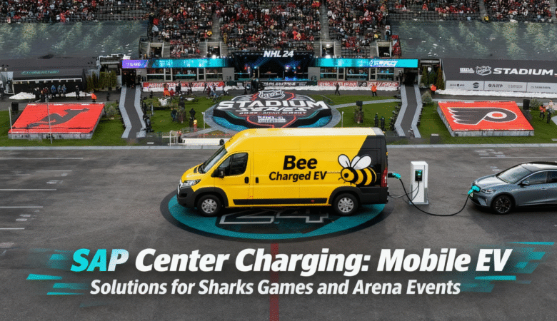 SAP Center Charging: Mobile EV Solutions for Sharks Games and Arena Events