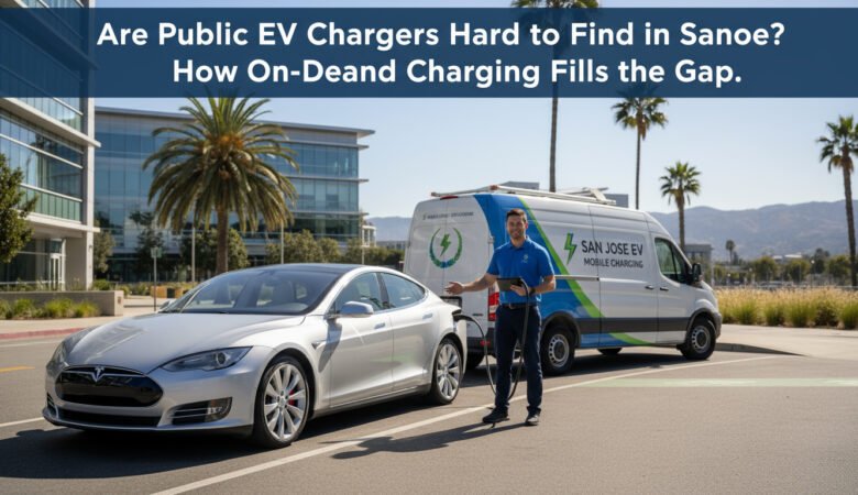 Are Public EV Chargers Hard to Find in San Jose? How On-Demand Charging Fills the Gap